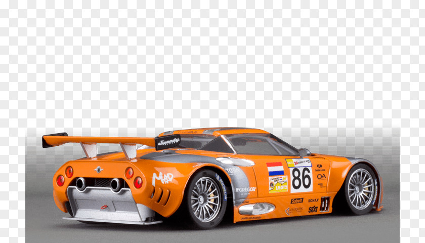 Spyker C8 Sports Car Racing Prototype Auto PNG