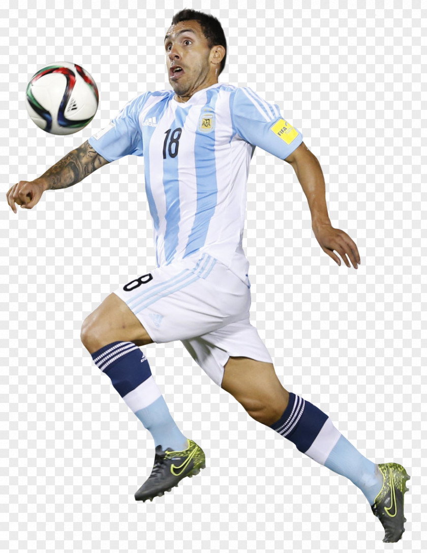 Argentina Football Carlos Tevez National Team Sport Copa PNG