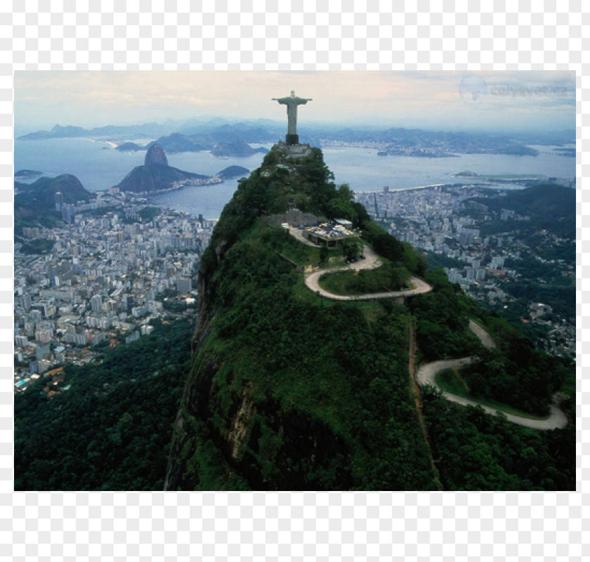 Christ The Redeemer Corcovado Sugarloaf Mountain Carnival In Rio De Janeiro Tourist Attraction PNG