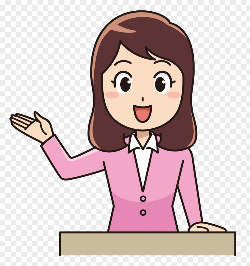 Female Teacher Tina Kurashiki Clip Art PNG