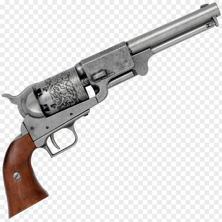 Firearms United States Colt Dragoon Revolver Colt's Manufacturing Company Single Action Army PNG