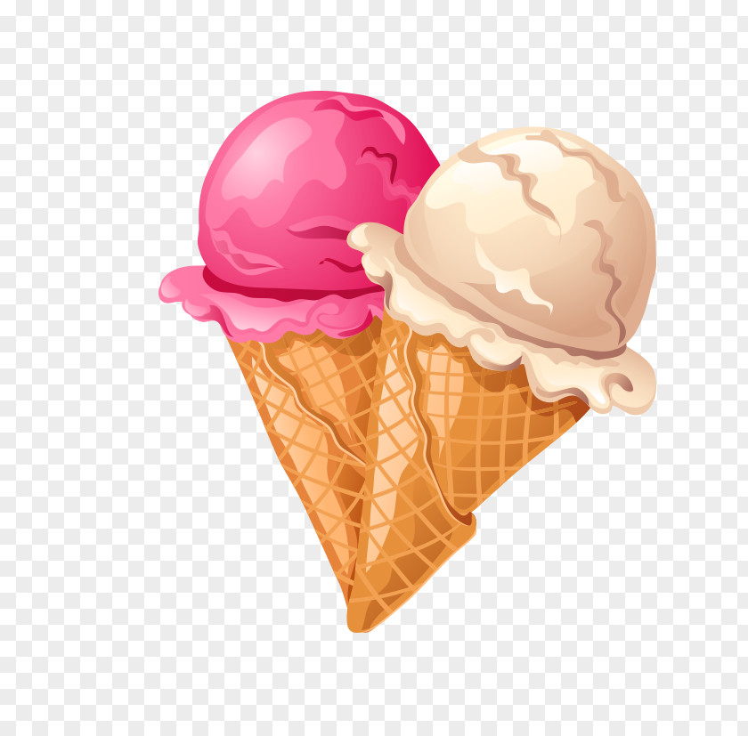 Ice Cream Cone Fast Food Pizza PNG