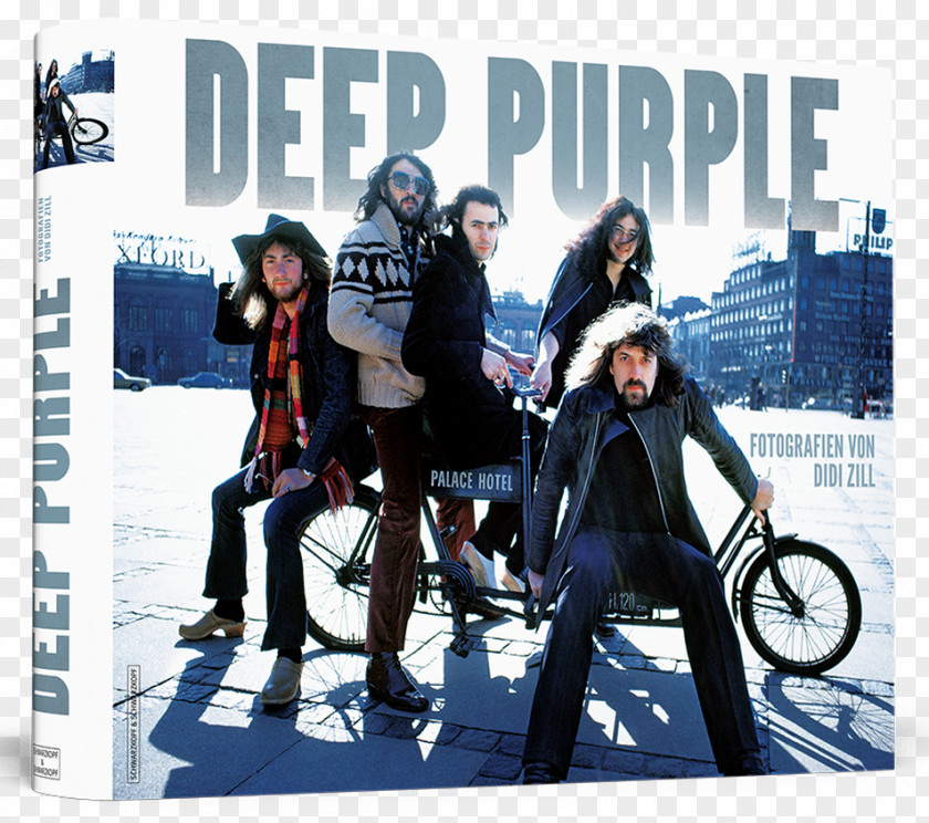 Photographer Deep Purple: Photos 1970-2006 | Nummerierte Und Von Didi Zill Handsignierte Sonderausgabe! Numbered Special Edition Hand Signed By Zill! Photography Book PNG
