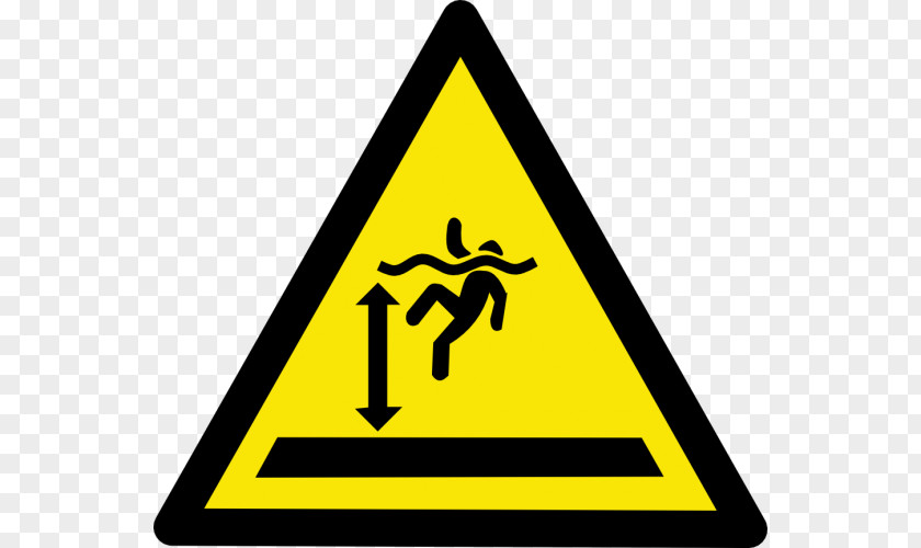 Water Safety Construction Site Warning Sign Hazard PNG