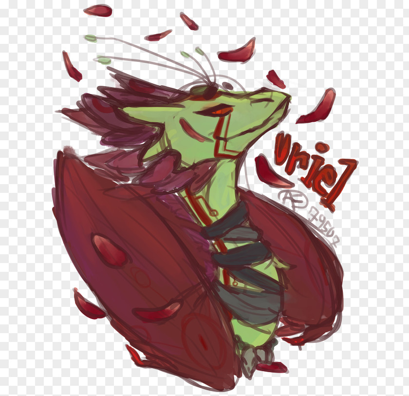 Amphibian Dragon Cartoon PNG