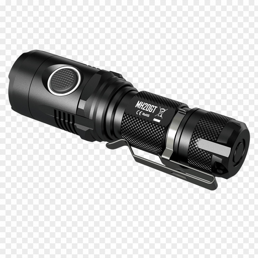 Flashlight Nitecore MH20 Light-emitting Diode Cree Inc. PNG