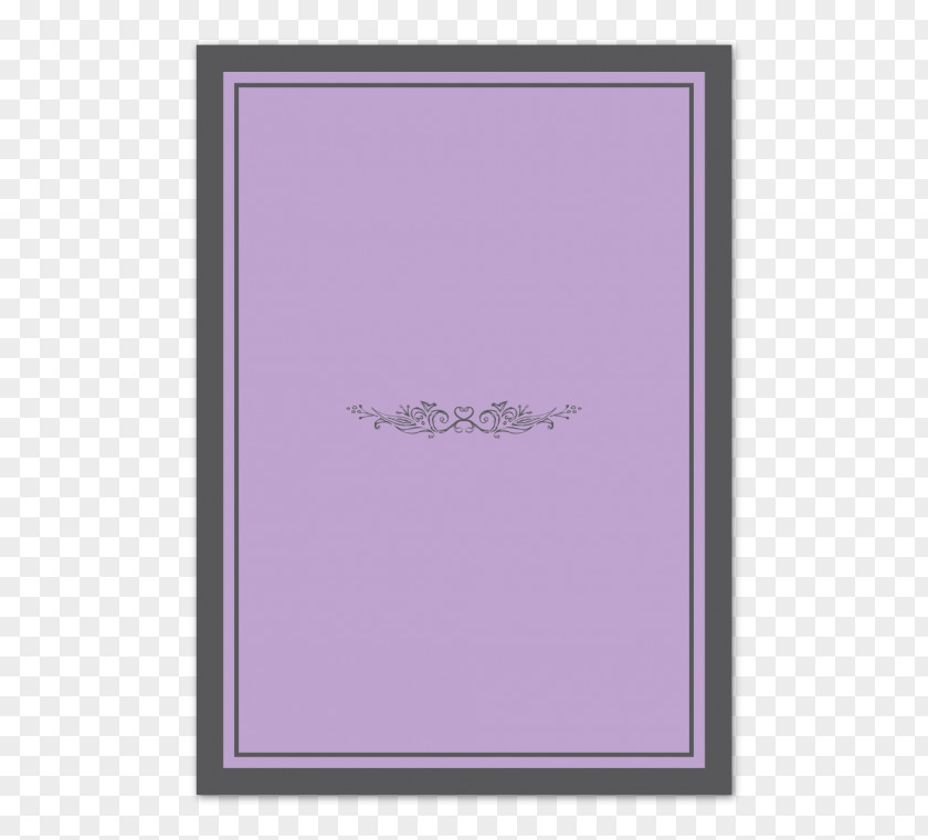 Lavender Invitation Picture Frames PNG