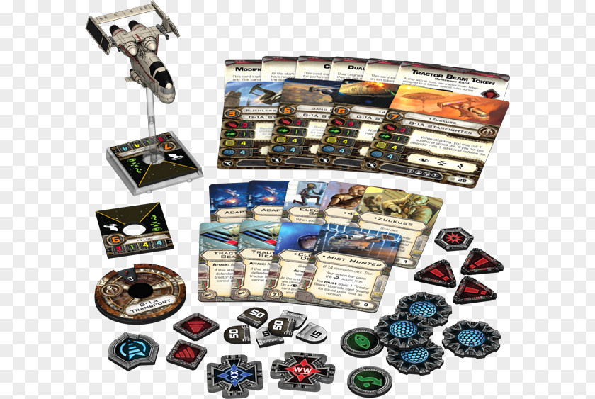 Star Wars: X-Wing Miniatures Game X-wing Starfighter Zuckuss 4-LOM PNG