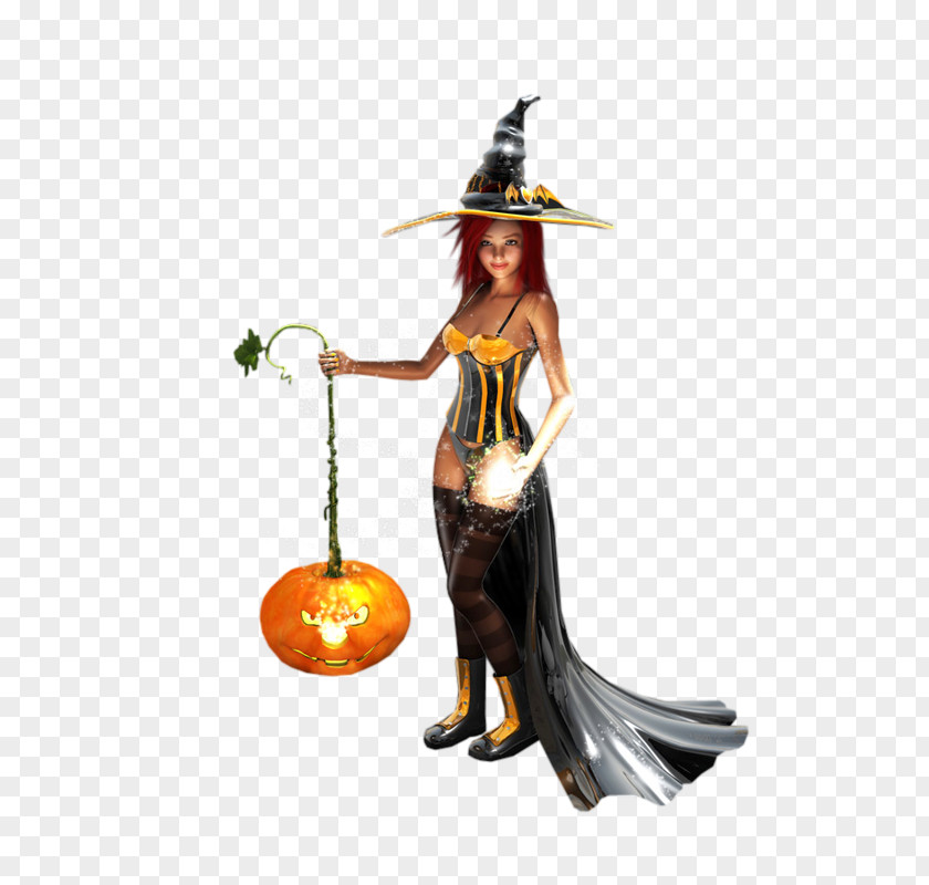 Witch Hat Costume Figurine Design Accessory PNG