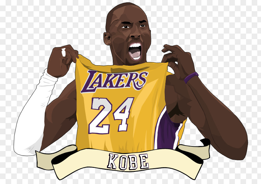 Cliparts Kobe Bryant Los Angeles Lakers Basketball Clip Art PNG