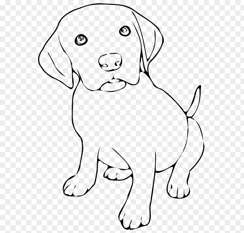 Puppy Drawing Outline Dog Clip Art Pet Image Openclipart PNG