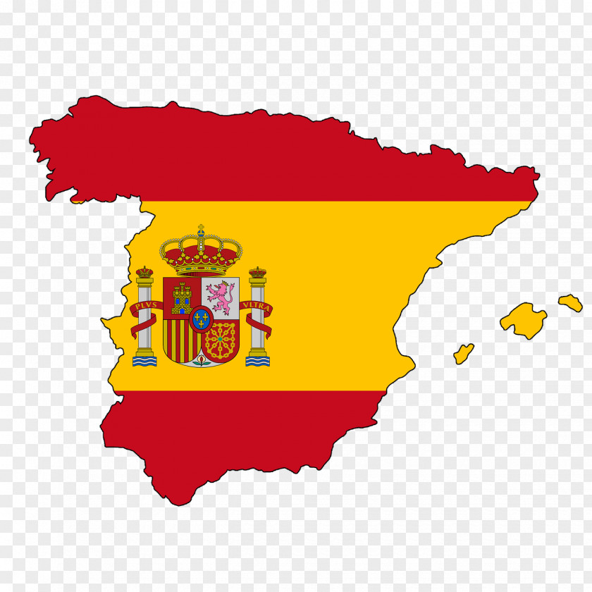 Spain Flag Of Map National Iran PNG