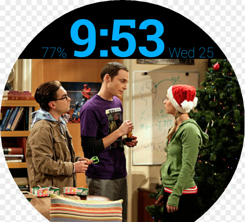 The Big Bang Theory Sheldon Cooper Penny Leonard Hofstadter Christmas Bernadette Rostenkowski PNG