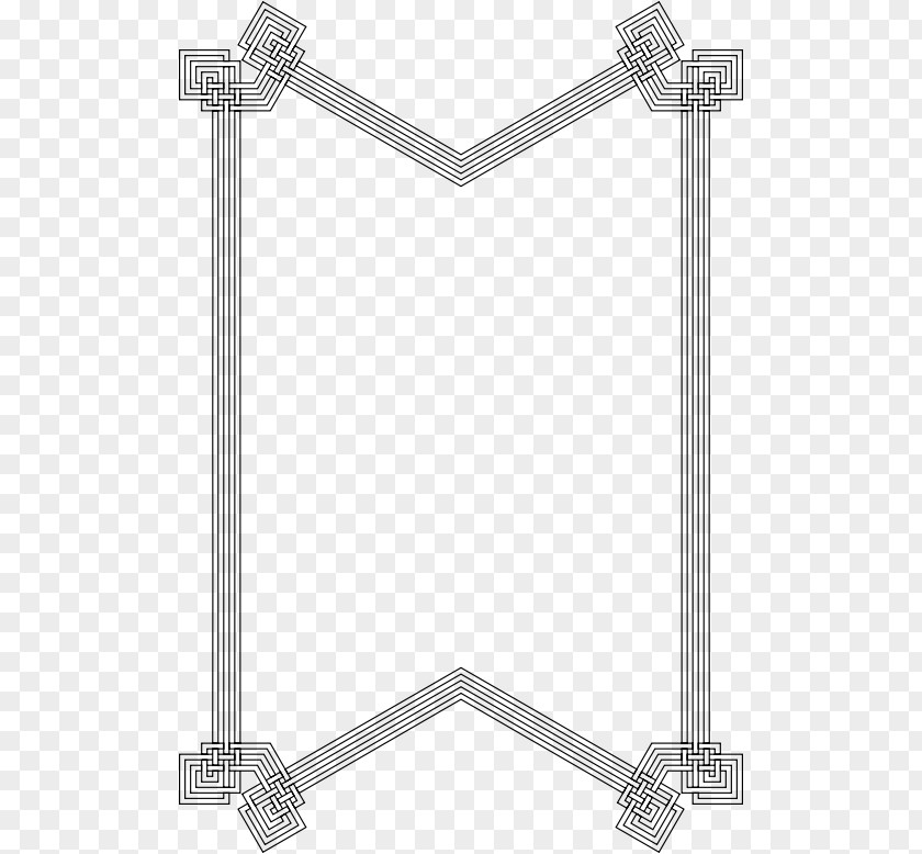 Fancy Line Ornament Clip Art PNG