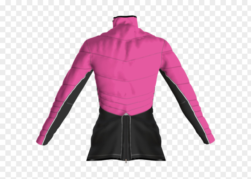 Jacket Pink M Shoulder Sleeve Outerwear PNG