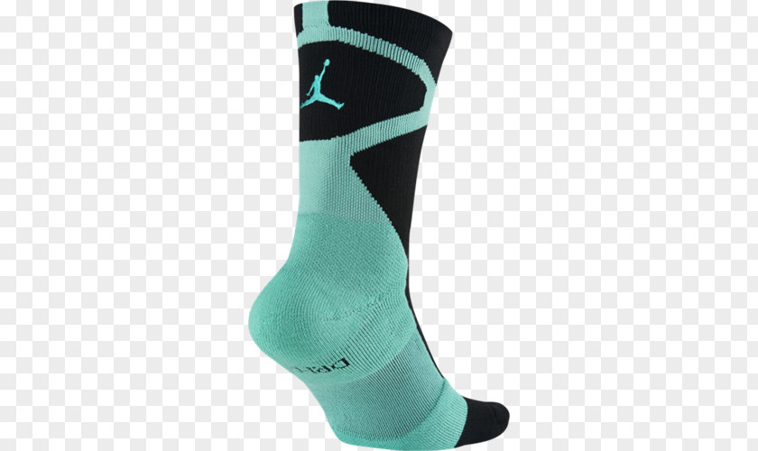Nike Socks Sock Turquoise PNG