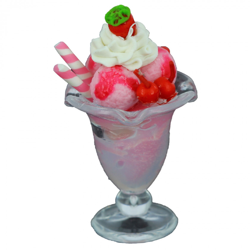 Tube Ice Cream Sundae Knickerbocker Glory Parfait PNG