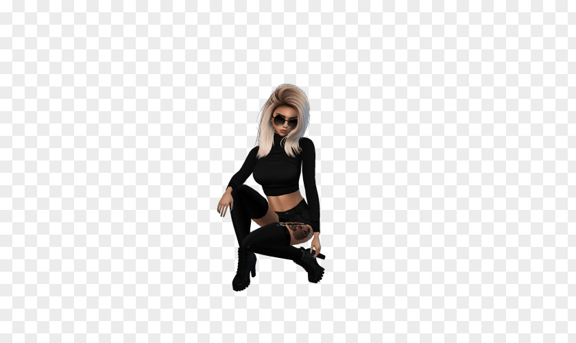 Bad Bitch Costume Figurine Black M PNG