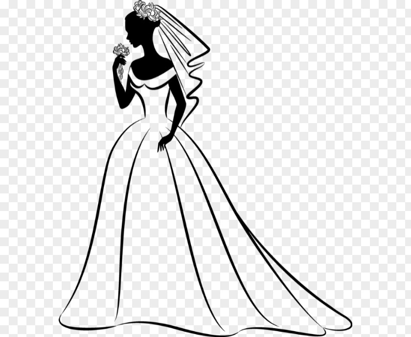 Bride Wedding Invitation Clip Art PNG