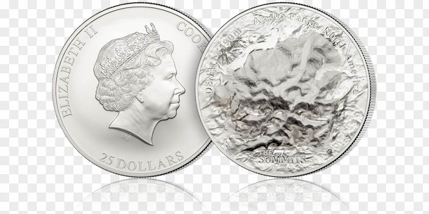 Coin Silver Denali Mount Everest PNG