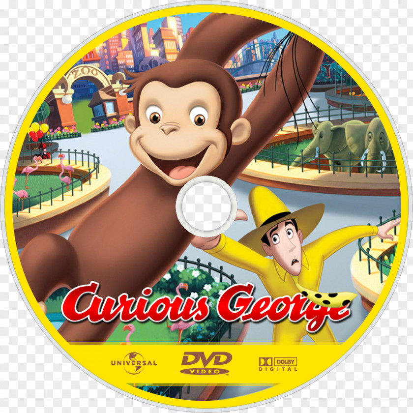 Curious George DVD Blu-ray Disc Film PBS Kids PNG