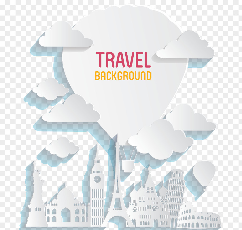 Landmarks Vacation Vector Material Graphic Design PNG