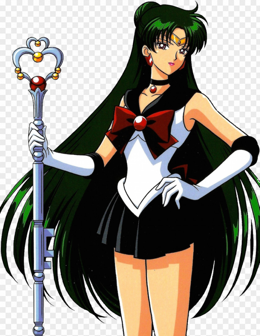 Sailor Moon Pluto Mercury Saturn Mars PNG