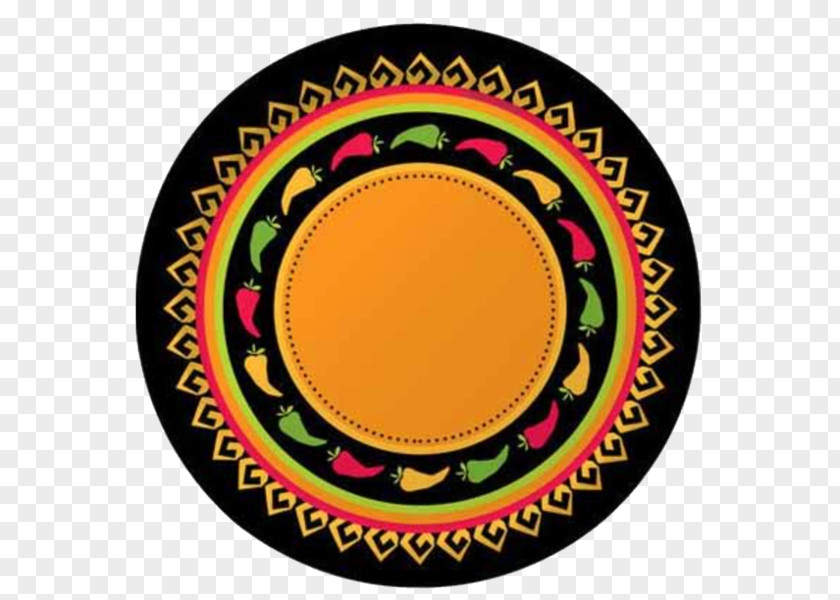 Tableware Mexican Cuisine Plate Cinco De Mayo Party Paper PNG
