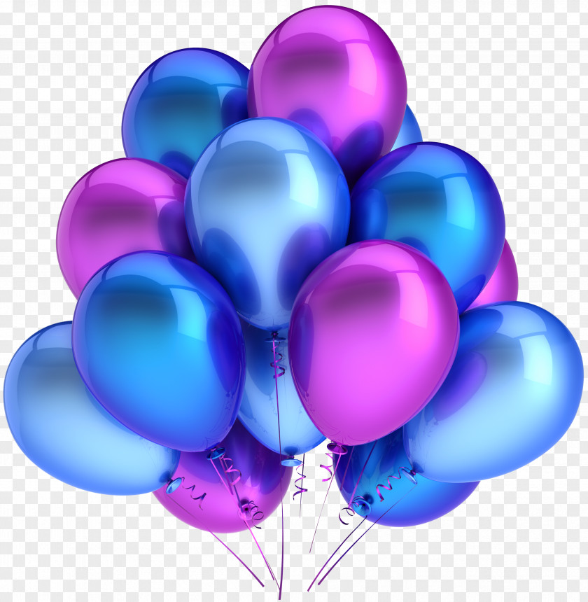 Transparent Blue And Pink Balloons Clipart Balloon Clip Art PNG