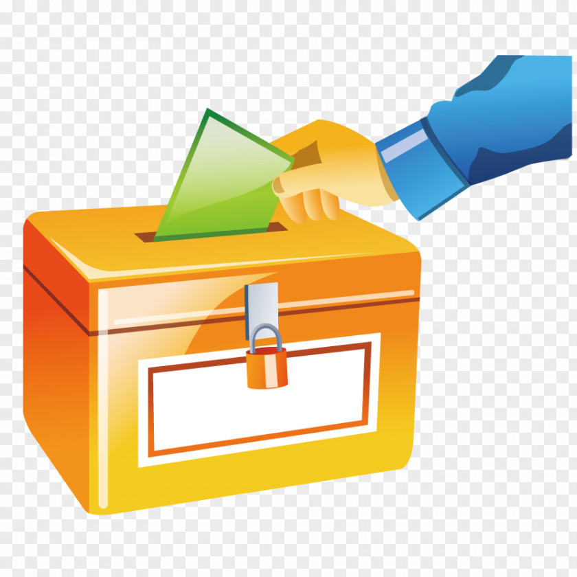 Vector Letter Box Vote Election Ballot Voting PNG
