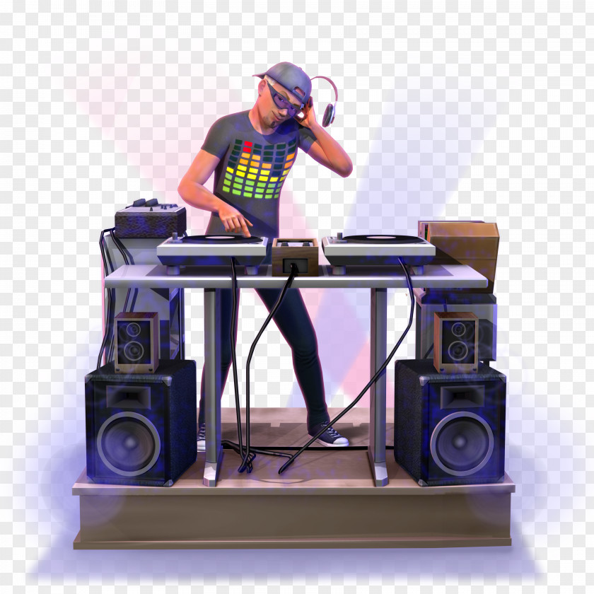 Dj The Sims 3: Showtime Late Night Seasons Supernatural Ambitions PNG
