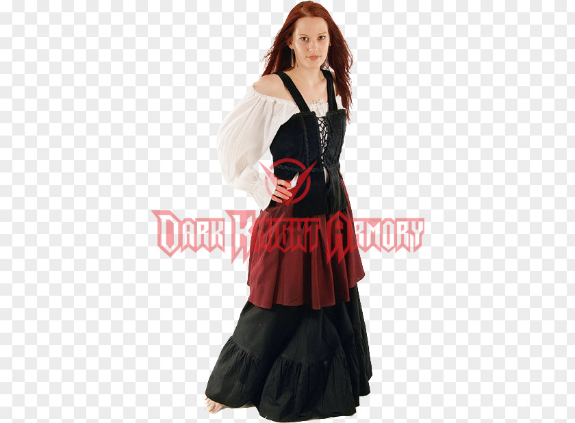 Dress Middle Ages Costume Medieval Clothing PNG