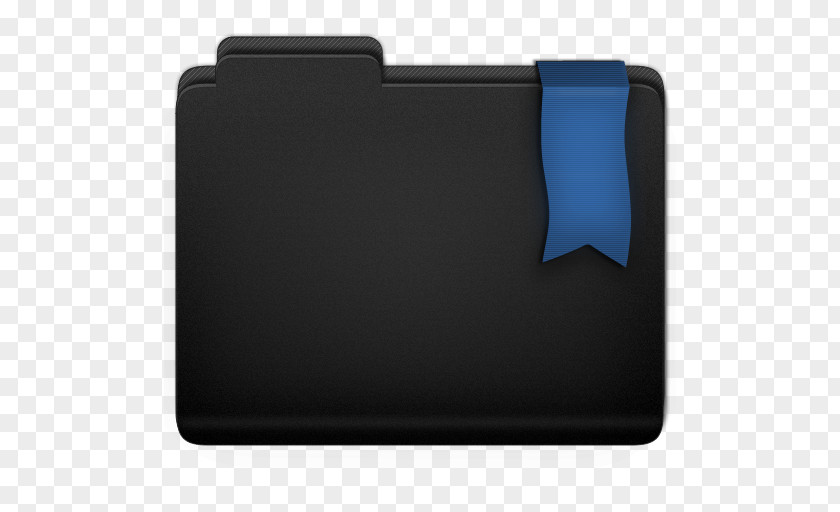 Folders Black Electric Blue MacBook Pro Color PNG