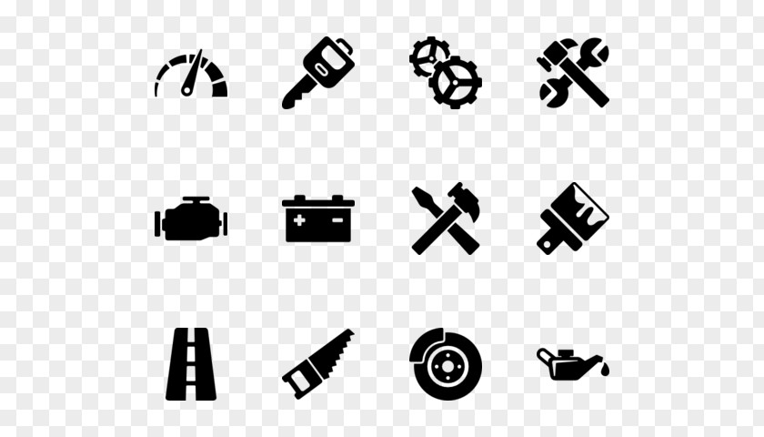 Improvement Icon Black And White Bicycle Wheels Clip Art PNG