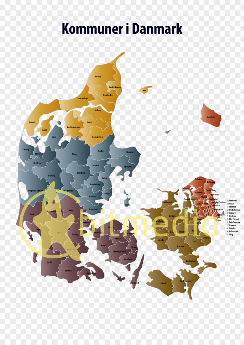 Map Flag Of Denmark PNG