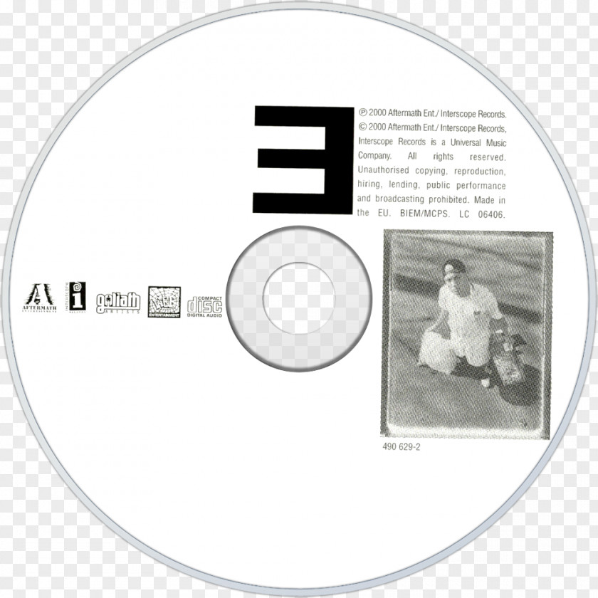 Marshall D Teach The Mathers LP 2 Compact Disc Slim Shady Relapse PNG