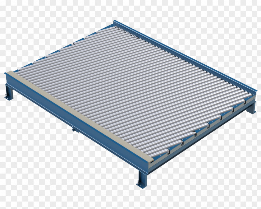 Conveyor System Belt Lineshaft Roller Material Handling Pallet PNG