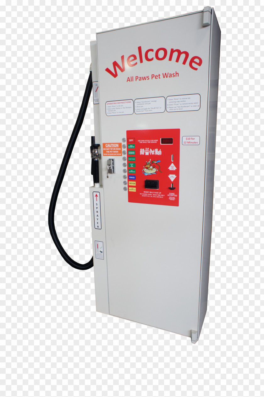Dog Wash Circuit Breaker Fuel Dispenser Pump Electrical Network PNG