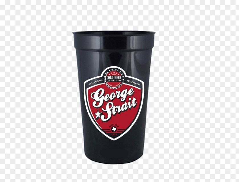 George Strait Mug Imperial Pint Glass Cup Product PNG