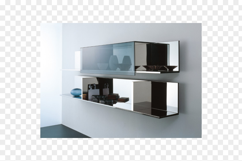 Luxury Wall Shelf Furniture Bookcase Living Room PNG