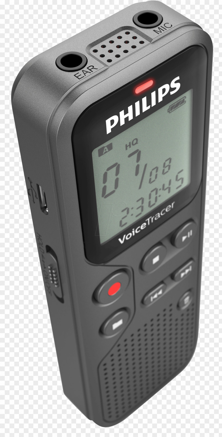 Philips Voice Tracer DVT2510 Dictation Machine Electronics Accessory PNG