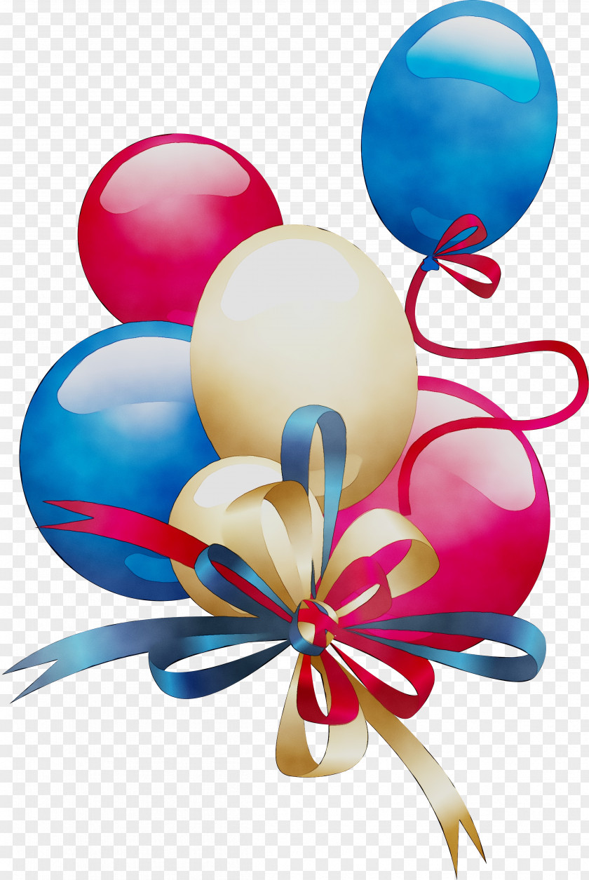 Toy Balloon Birthday Party Clip Art PNG