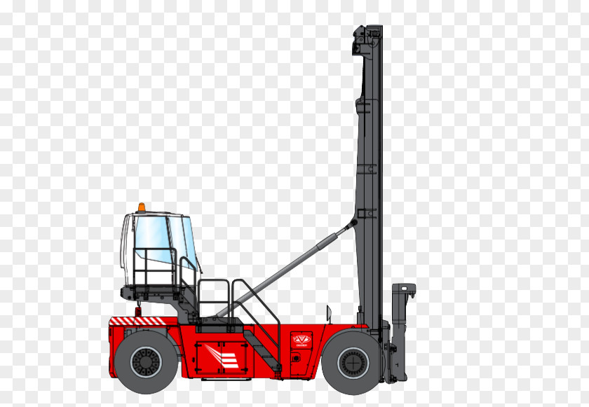 Zephir Forklift Intermodal Container Machine Crane Sidelifter PNG