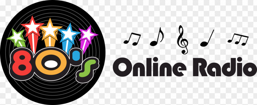 80 S Logo Internet Radio Station PNG