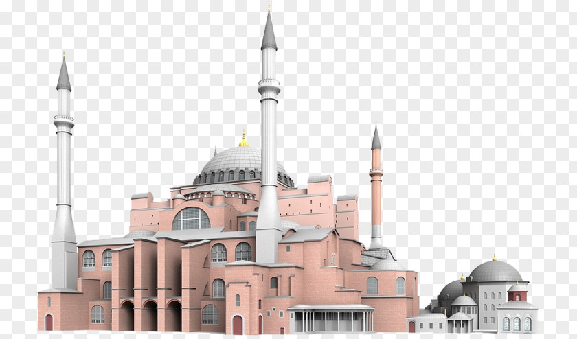 Cami Hagia Sophia Mosque Byzantine Empire Constantinople Architecture PNG