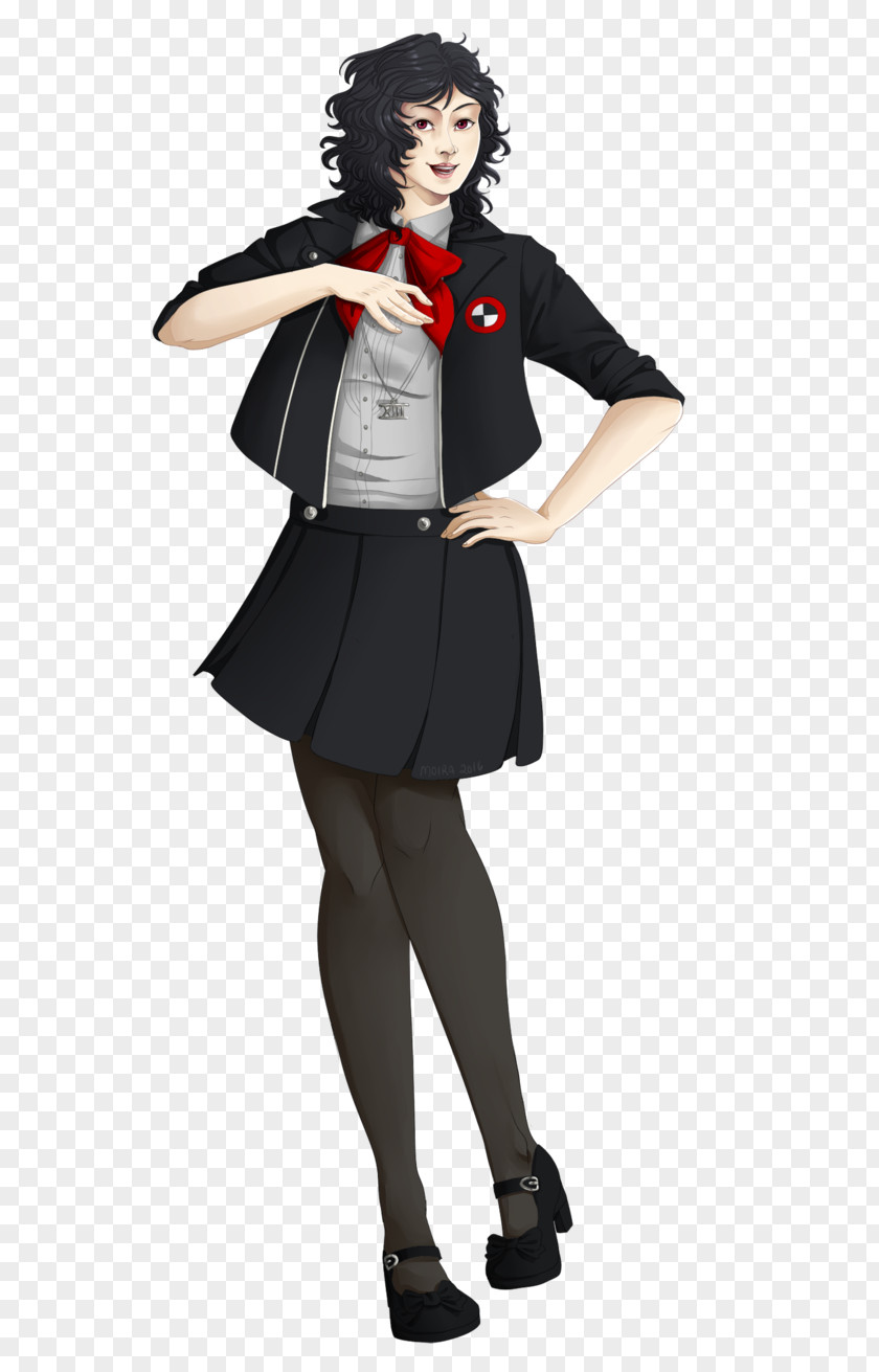 Persona 3 Confidants Costume Uniform PNG