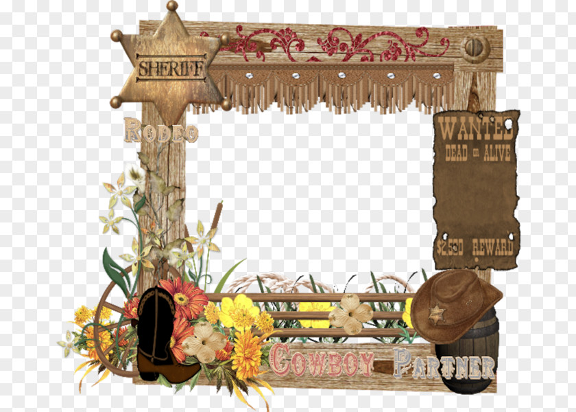 Picture Frames Lasso American Frontier Clip Art PNG
