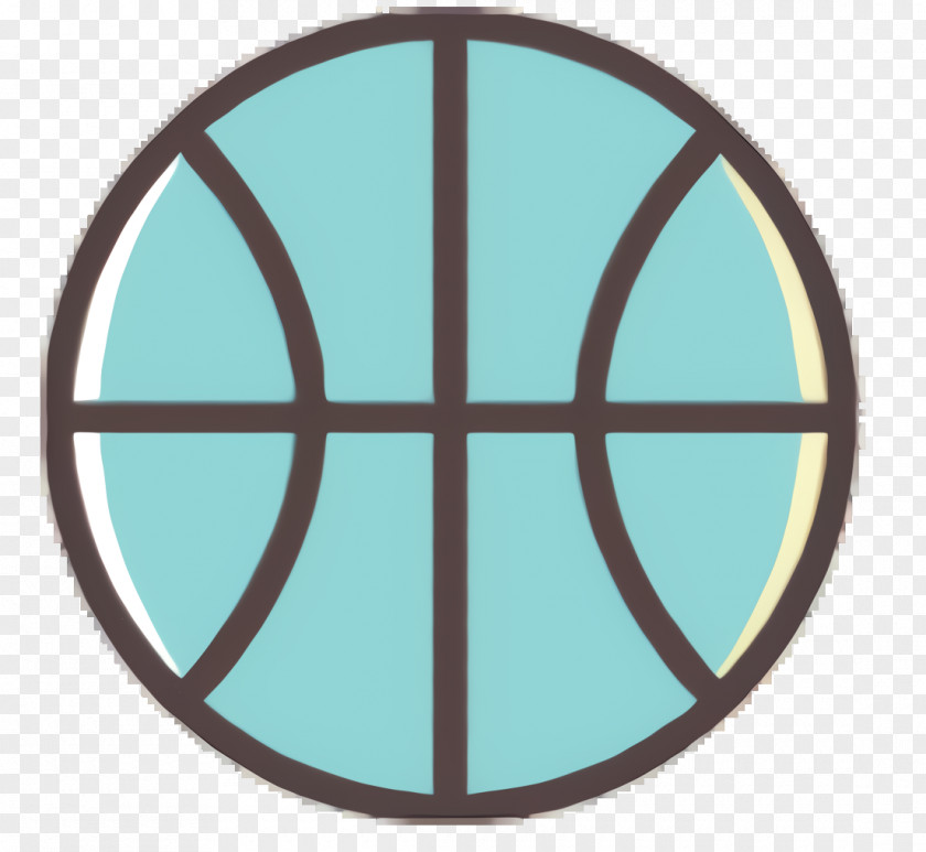 Symbol Teal Basketball Cartoon PNG
