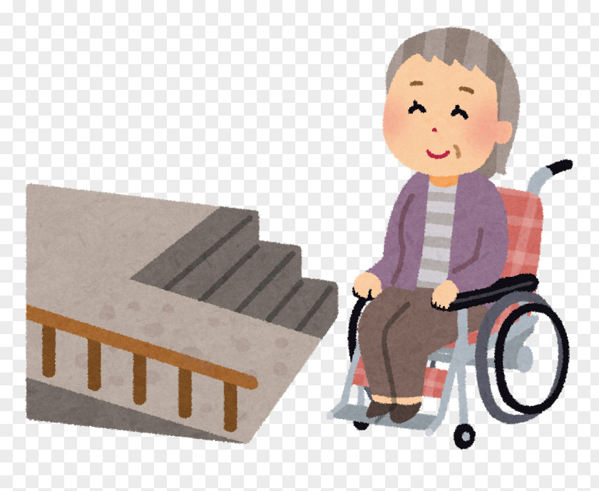 Wheelchair Barrier-free Old Age Caregiver 要介護認定 PNG