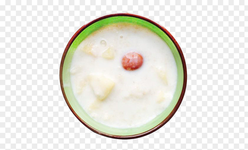 Delicious Milk Oatmeal Cows Breakfast Congee PNG